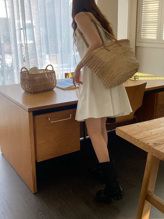 Butterfly strap dress