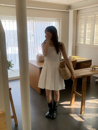 Butterfly strap dress