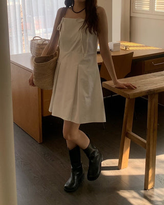 Butterfly strap dress