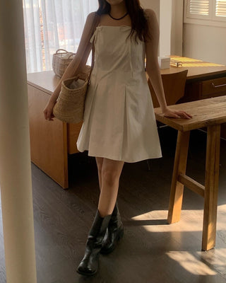 Butterfly strap dress