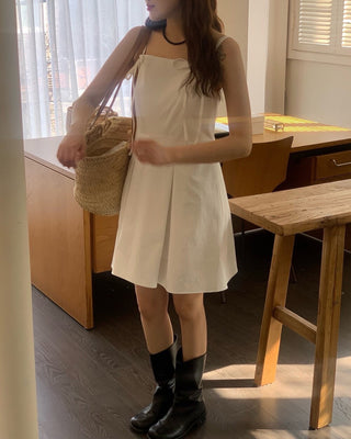 Butterfly strap dress