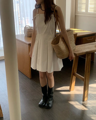 Butterfly strap dress