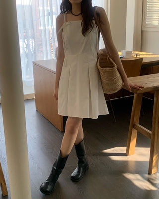 Butterfly strap dress