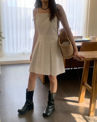 Butterfly strap dress