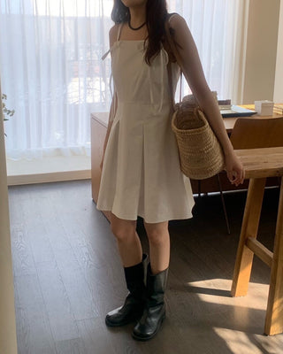 Butterfly strap dress