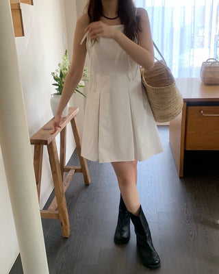 Butterfly strap dress