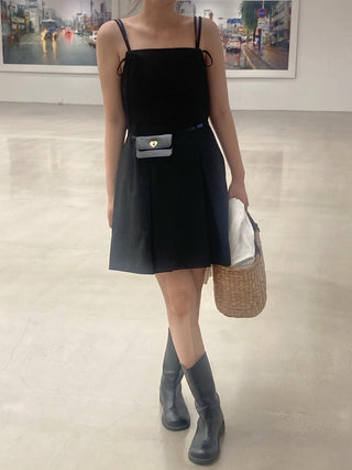 Butterfly strap dress