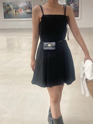 Butterfly strap dress