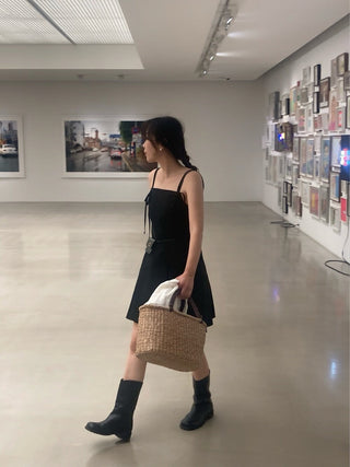 Butterfly strap dress