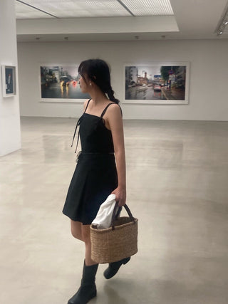 Butterfly strap dress