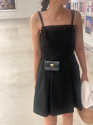 Butterfly strap dress