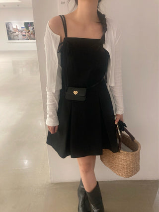 Butterfly strap dress