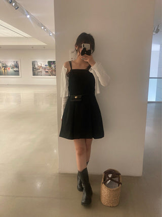 Butterfly strap dress