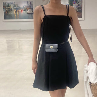 Butterfly strap dress