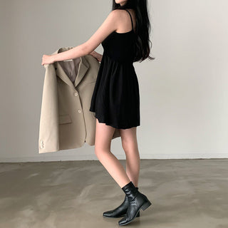 Sleeveless sling dress