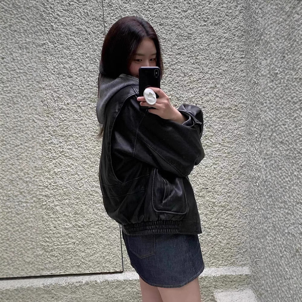 Minority-style leather coat – Uncut-Trends