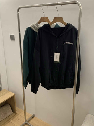 Hooded fleece jacket