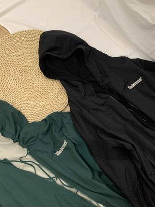 Hooded fleece jacket
