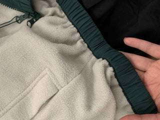 Hooded fleece jacket