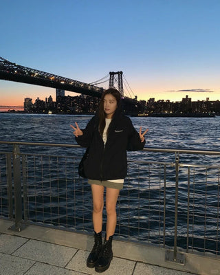 Hooded fleece jacket