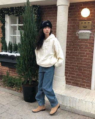 Hooded fleece jacket