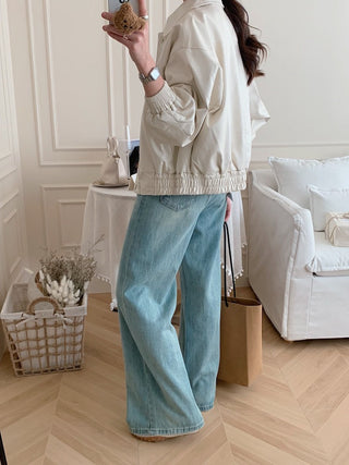 PU leather jacket