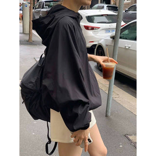 Hood zip coat