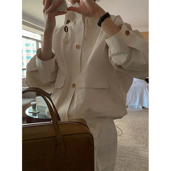 Work trench coat