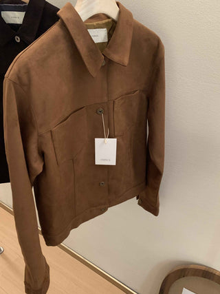 Velvet short coat