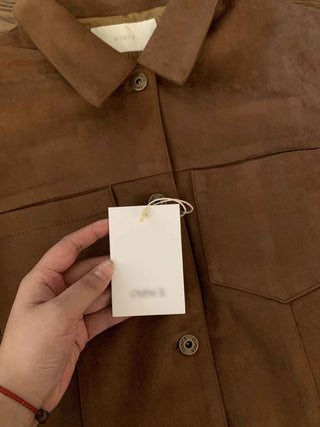 Velvet short coat