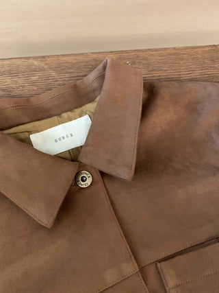Velvet short coat