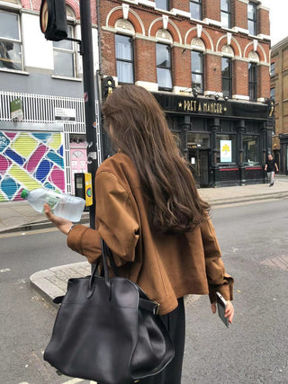 Velvet short coat