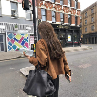 Velvet short coat