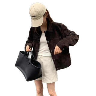 Velvet short coat