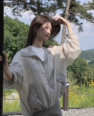 Hooded sun coat