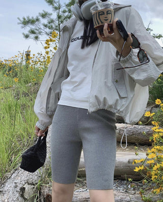Hooded sun coat