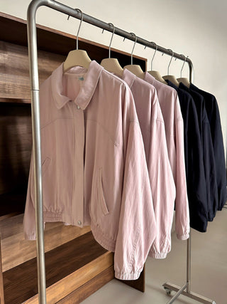 Zipper short jacket