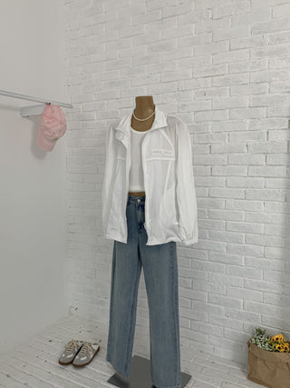 White spring coat