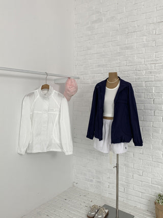 White spring coat