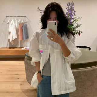 White spring coat