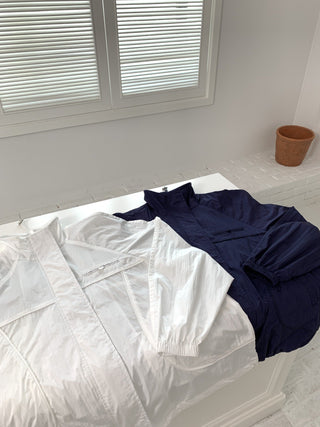 White spring coat