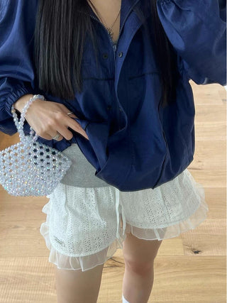 White spring coat