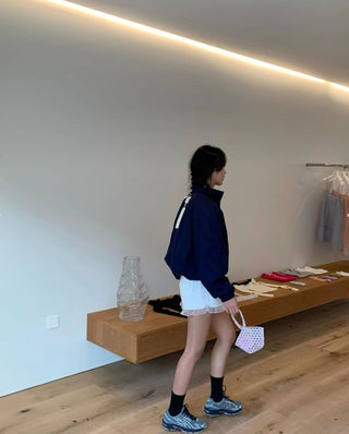White spring coat