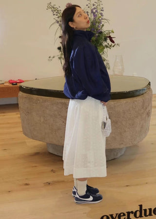 White spring coat