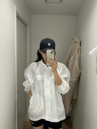 White spring coat