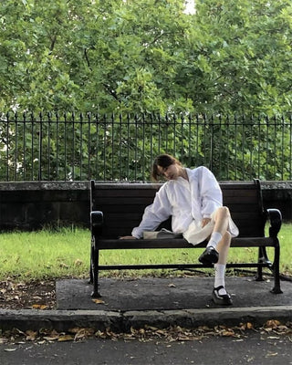 White spring coat