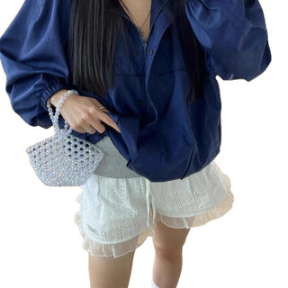 White spring coat