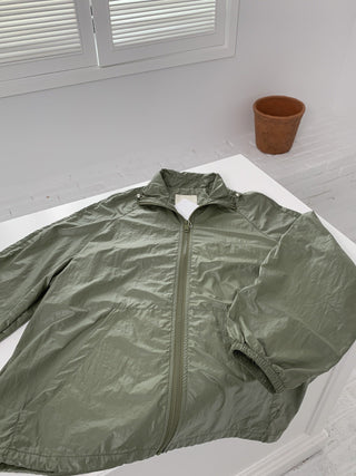 Letter embroidery coat