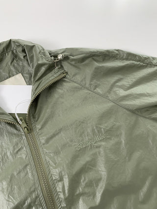 Letter embroidery coat
