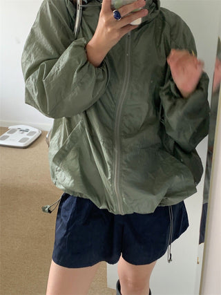 Letter embroidery coat